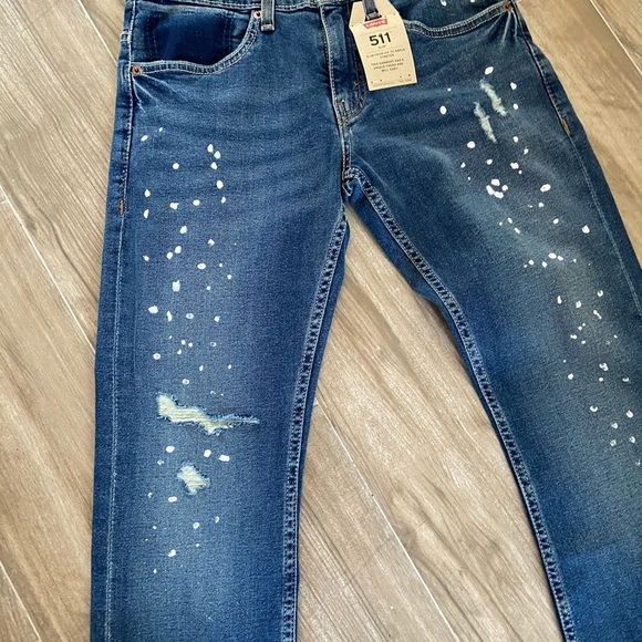 Levi’s 511 junior slim jeans with unique finish - Picture 2 of 13